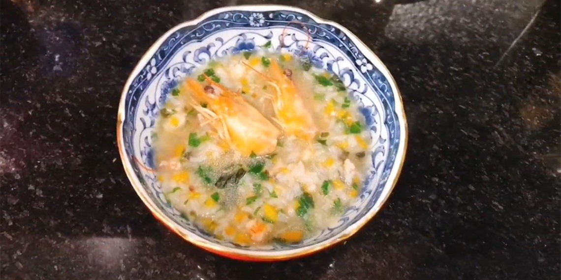 2 ways to cook shrimp porridge with potatoes for baby snacks delicious 09059