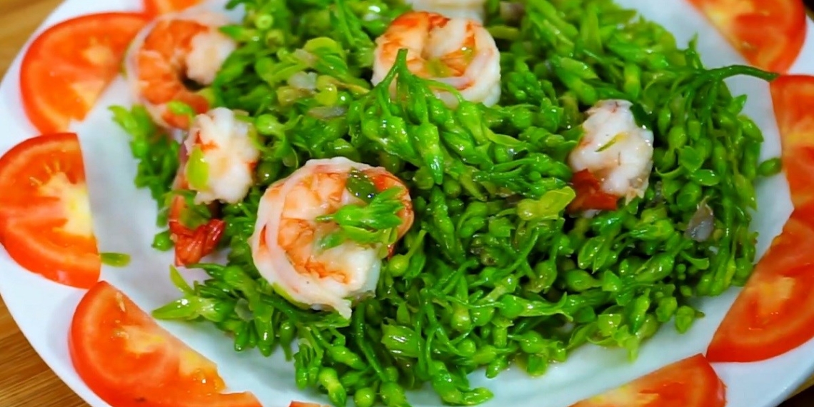 2 ways to make bong thien ly sauteed shrimp and simple egg stir fry 04014