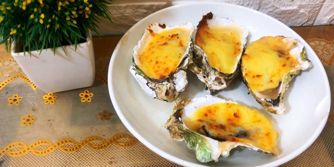 2 ways to make cheese grilled clams with air fryer delicious 15261