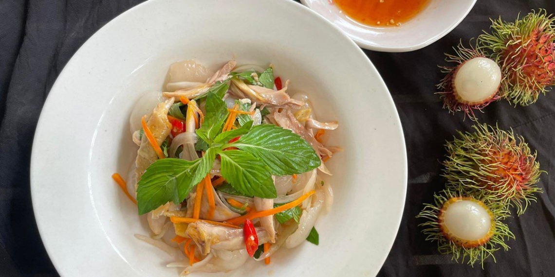 2 ways to make chicken salad with soursop and simple quick 04220