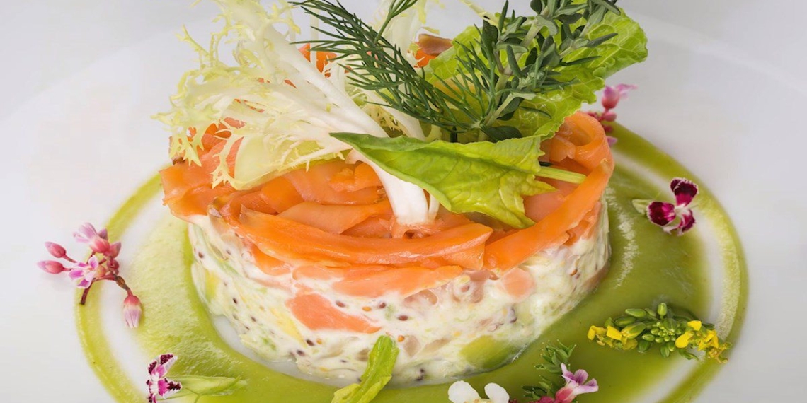 2 ways to make salmon salad that are simple and good for health 15103