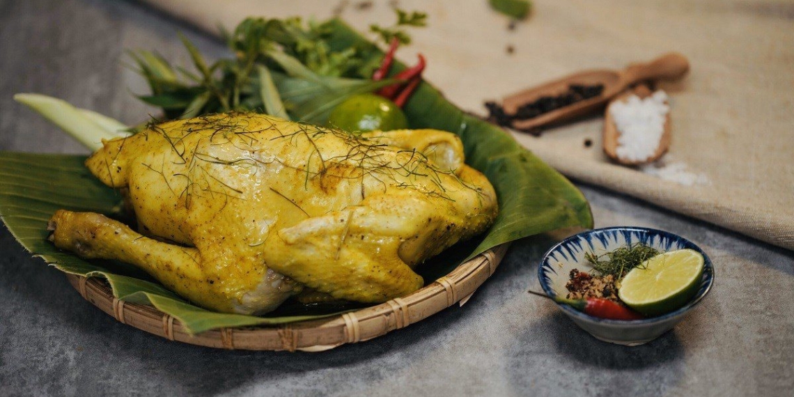 2 ways to make salty chicken with pepper and steamed salt with fragrant lemon delicious easy to make 04864