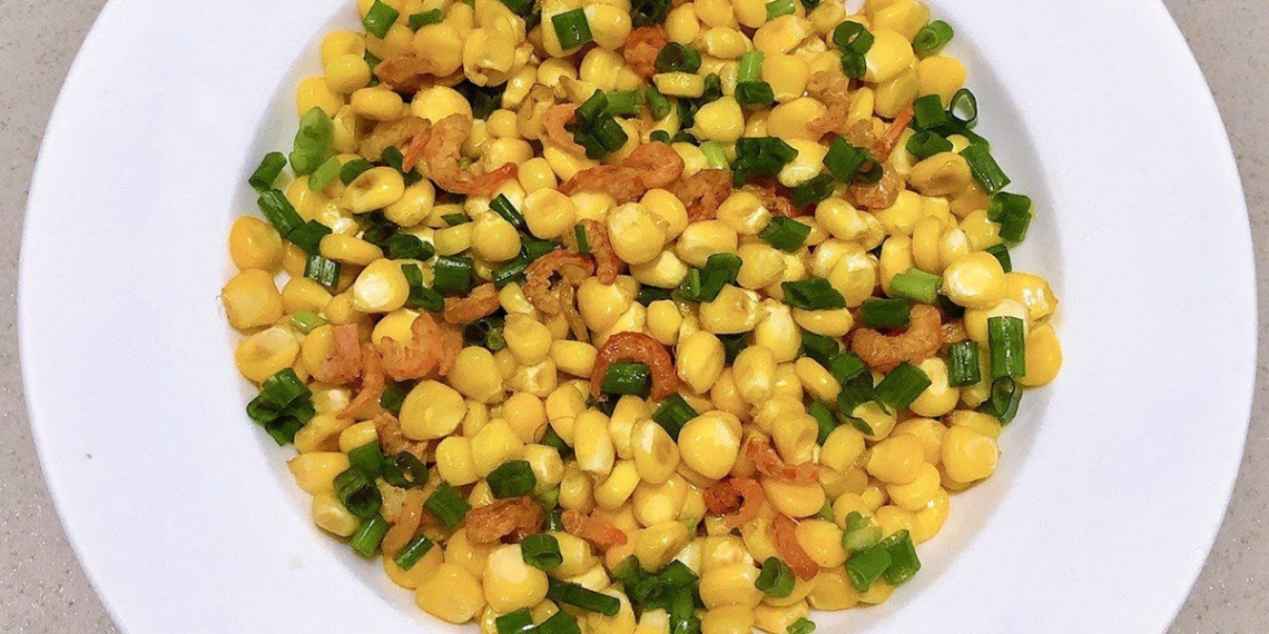 2 ways to make sauteed corn with shrimp delicious and easy to make at home 09015