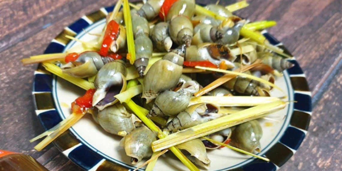 2 ways to make snails sauteed with butter and garlic and sauteed with sour sauce simple 02029