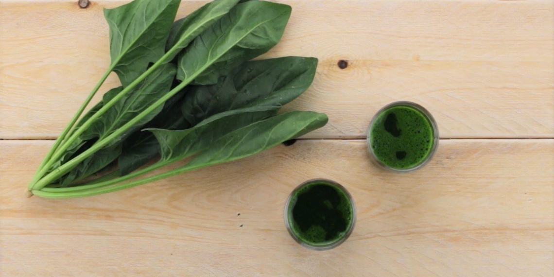 2 ways to make spinach juice refreshing salad for day 09769