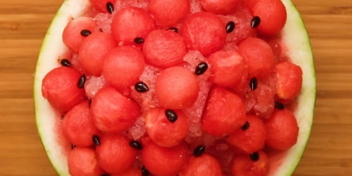 2 ways to make watermelon bingsu refreshing easy summer 12813