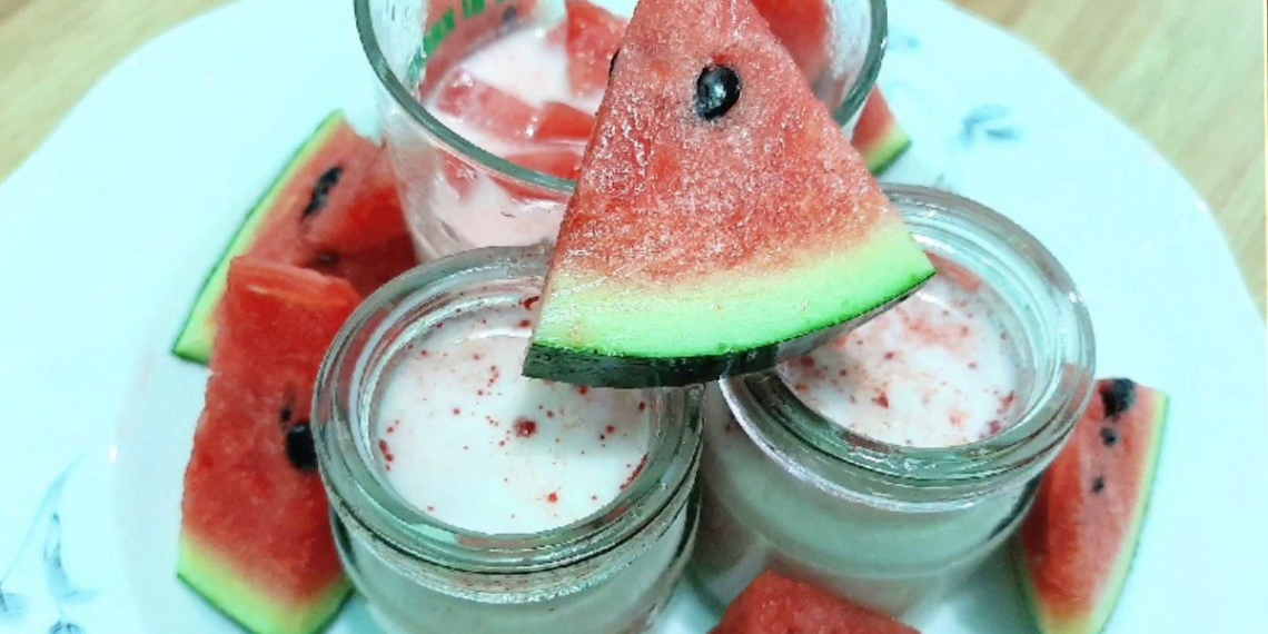 2 ways to make watermelon yogurt cold refreshing on hot days 11705