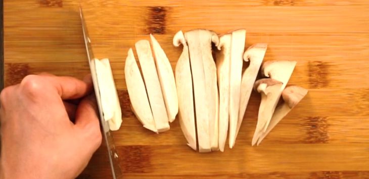 Step 1 Prepare ingredients for Vegetarian Spring Rolls with Chicken Leg Mushrooms and Tofu Skin