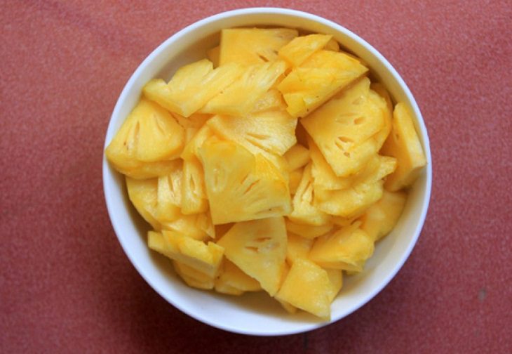 Step 1 Prepare the ingredients for Pineapple Jam to Serve with Bread