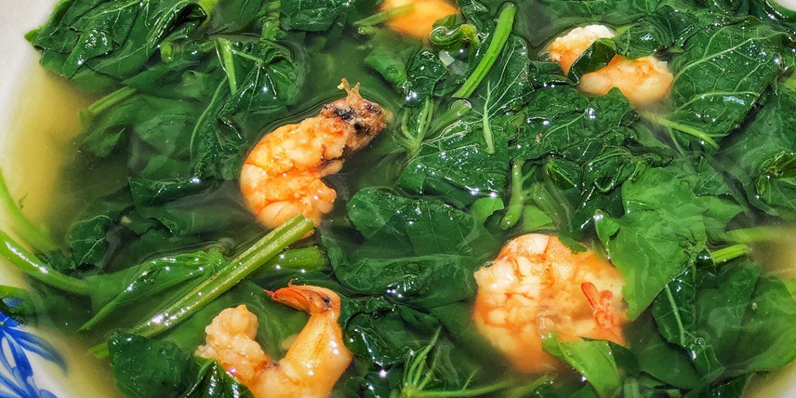 3 ways to cook delicious water spinach soup easy to make for a meal 09295