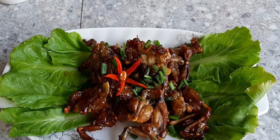 3 ways to make fried frog with fish sauce fried frog and crispy frog 01871