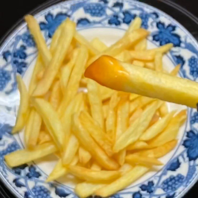 Step 4 Finished product French fries made with an air fryer