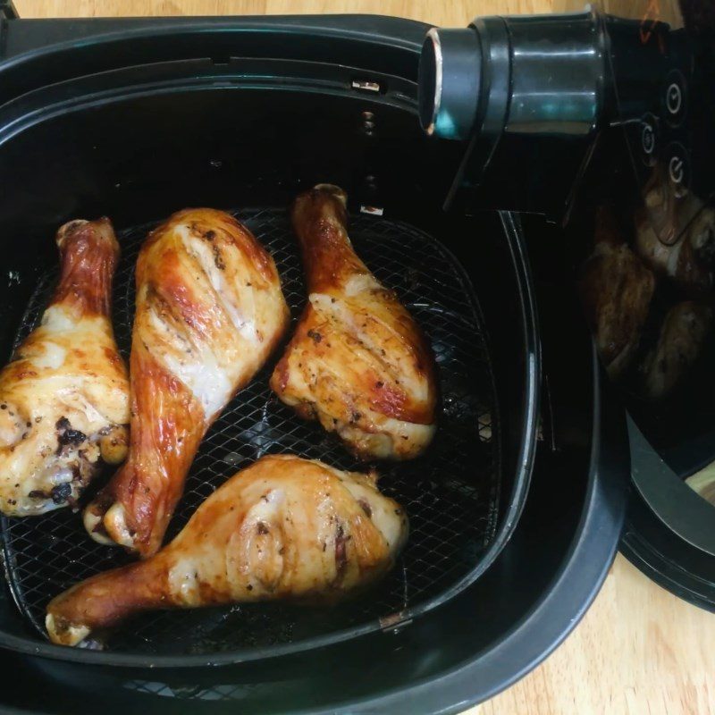 Step 4 Roast chicken Sticky rice chicken in an air fryer