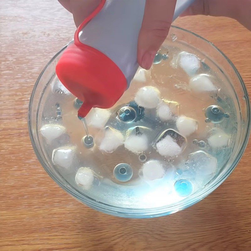 Step 4 Shaping the tapioca pearls Butterfly pea flower tapioca pearls made from jelly powder