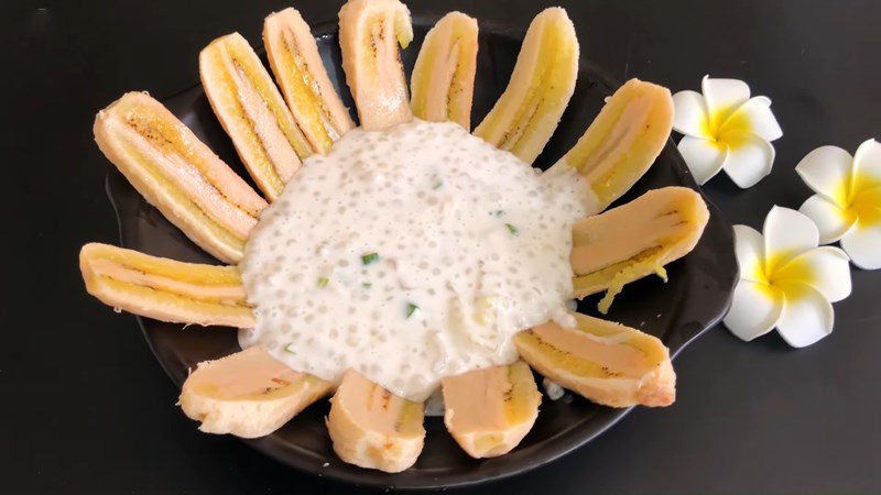 Coconut fried banana