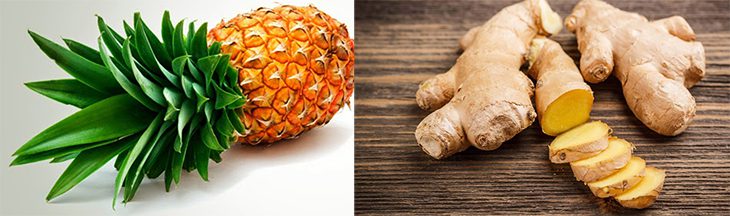 Ingredients for the dish 4 ways to make ginger candy