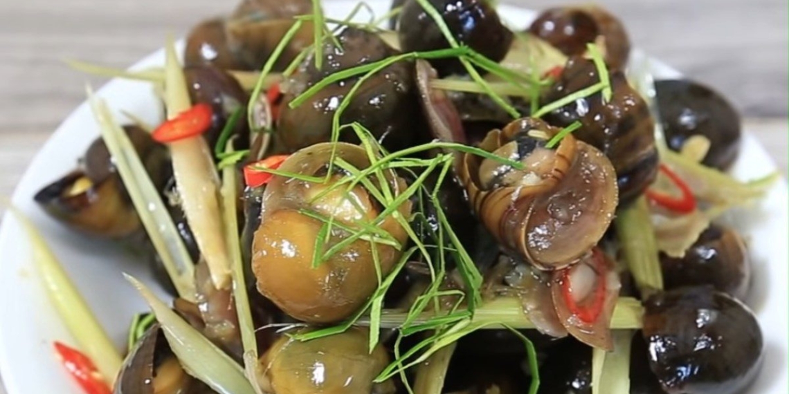 4 ways to make delicious cooked snails sauteed in seasoning easy to make mouth watering 08964