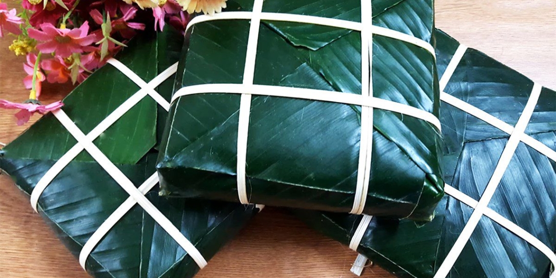 4 ways to wrap square banh chung beautifully without mold simple to 06741