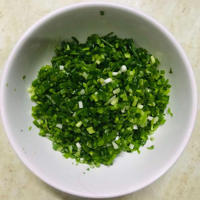 Step 4 Make scallion oil Grilled giant clams with scallion oil