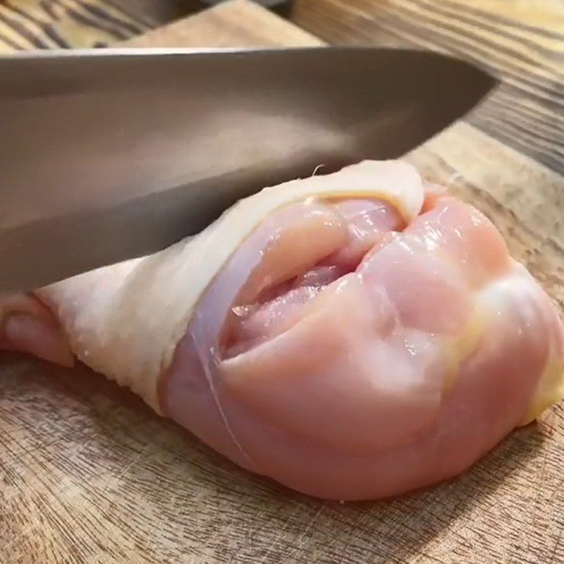 Step 1 Prepare chicken Fried chicken with coca