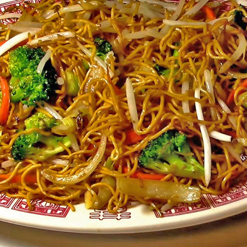 Step 5 Final Product Stir-fried Noodles with Vegetables and Soy Sauce