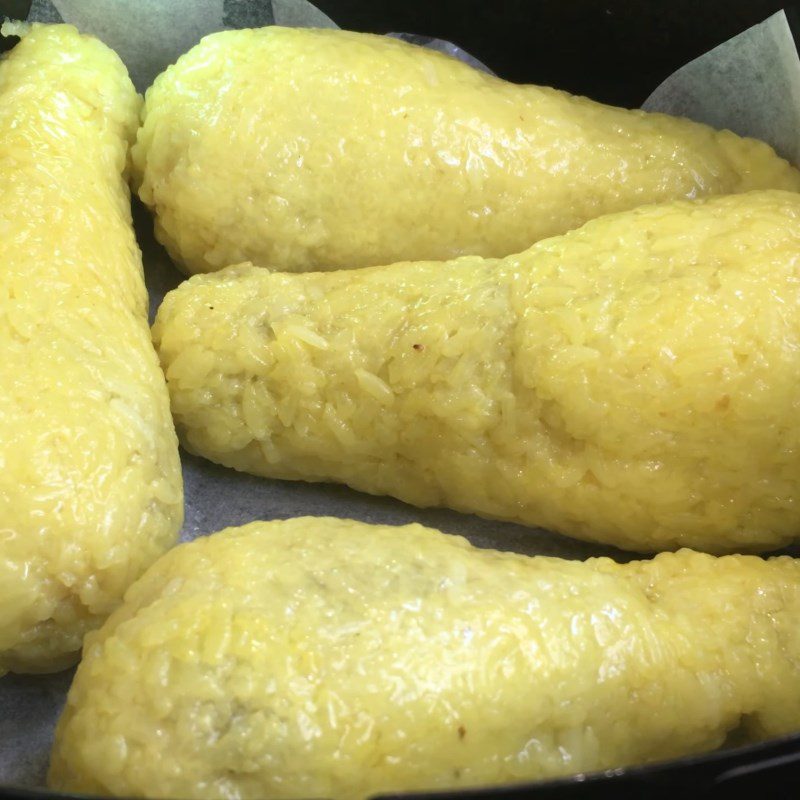 Step 6 Fried Chicken Sticky Rice Chicken using an air fryer