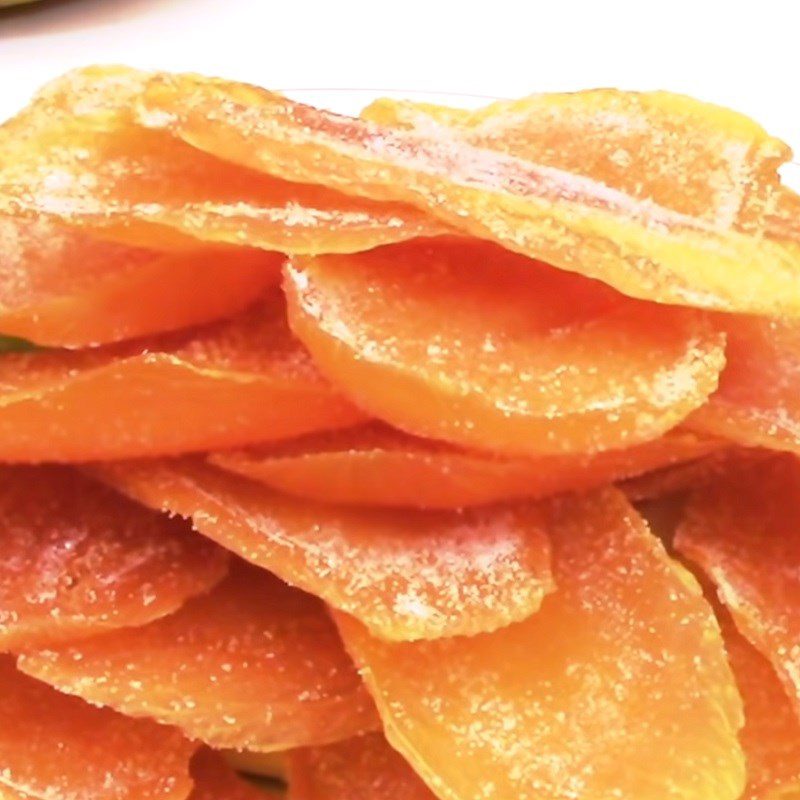 Step 5 Final Product Dried Mango Using Oven