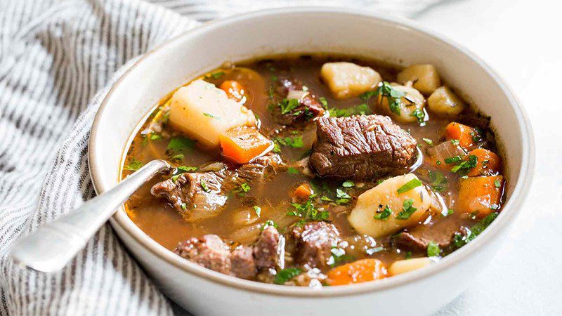 beef stew with red wine