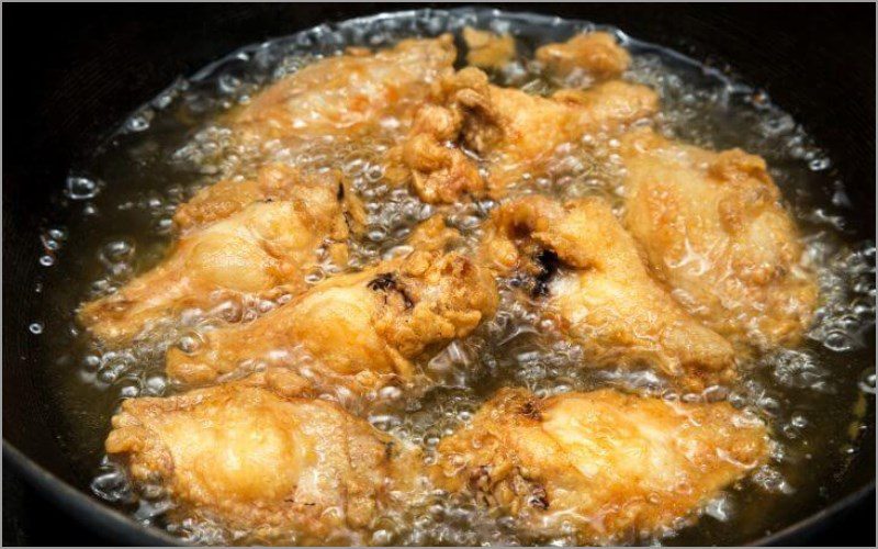 Do not add more oil while frying