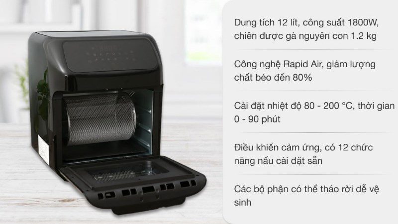 Mishio MK-281 Air Fryer