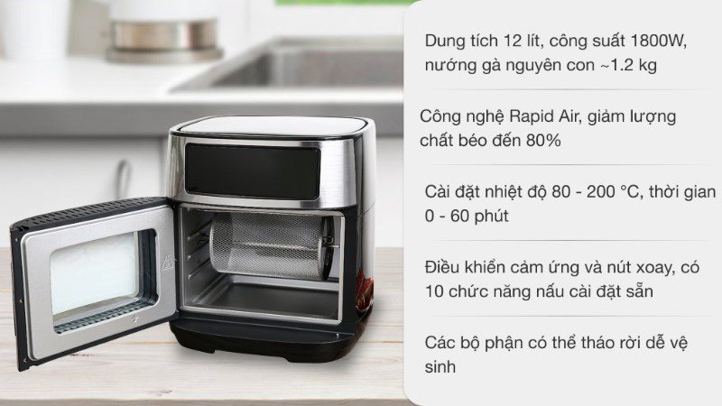 Kangaroo KG12AF1A Air Fryer