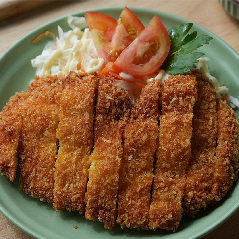 Step 4 Final Product Crispy Fried Pork Chops