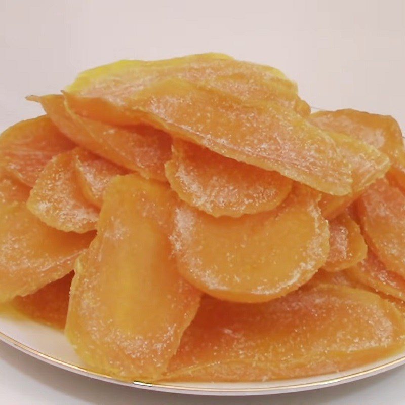Step 5 Final Product Dried mango using an oven