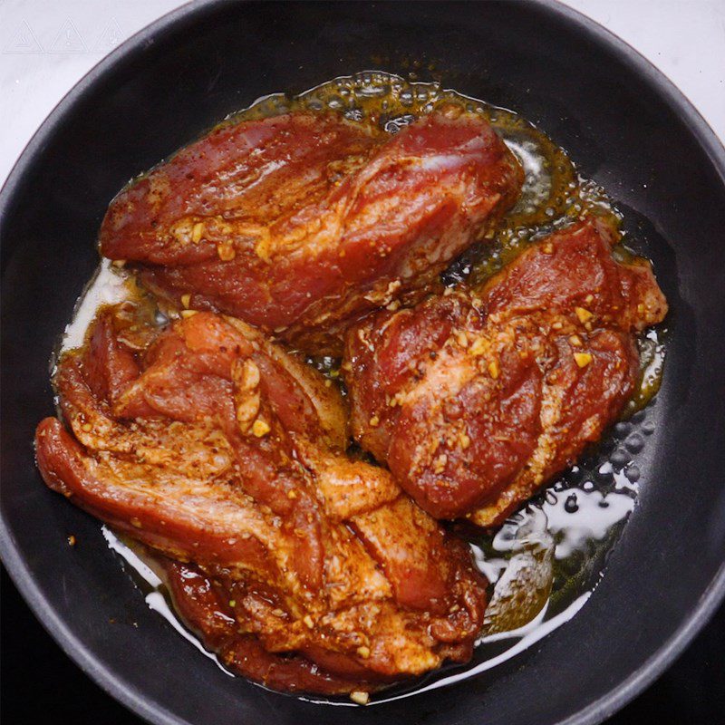 Step 3 Make char siu for wonton noodle soup