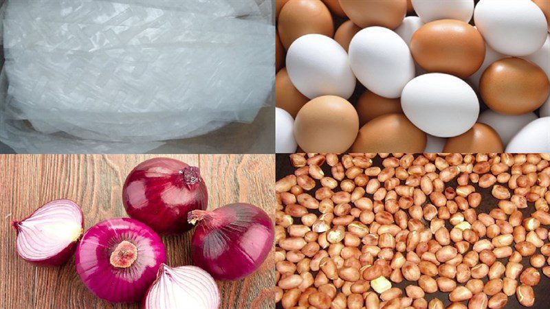 Ingredients for tamarind sauce for rice paper dipping