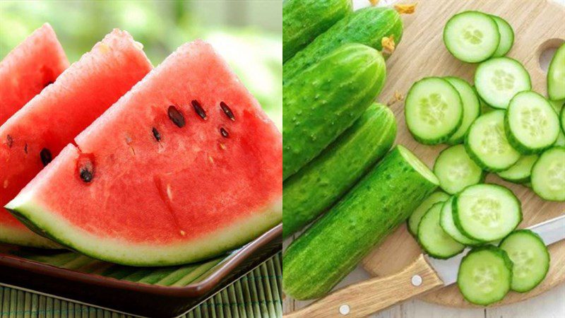 Ingredients for Watermelon Juice using a blender