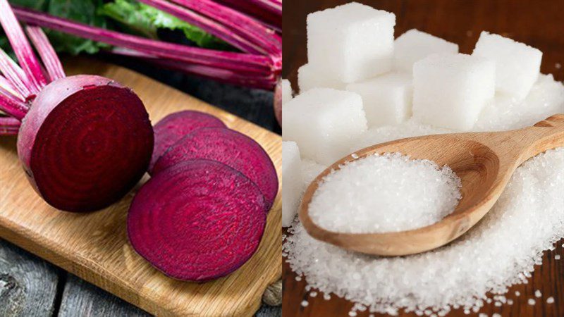 Ingredients for beet jam