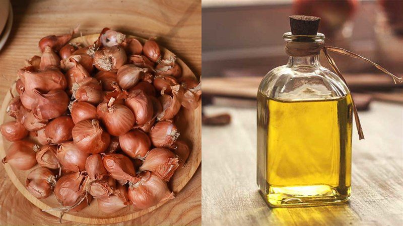 Ingredients for fried shallots