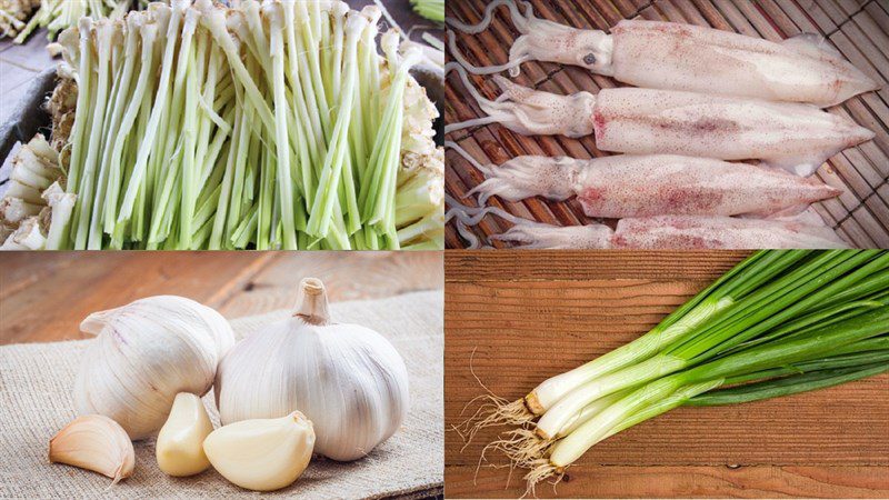 Ingredients for dish 2 how to make stir-fried bamboo shoots