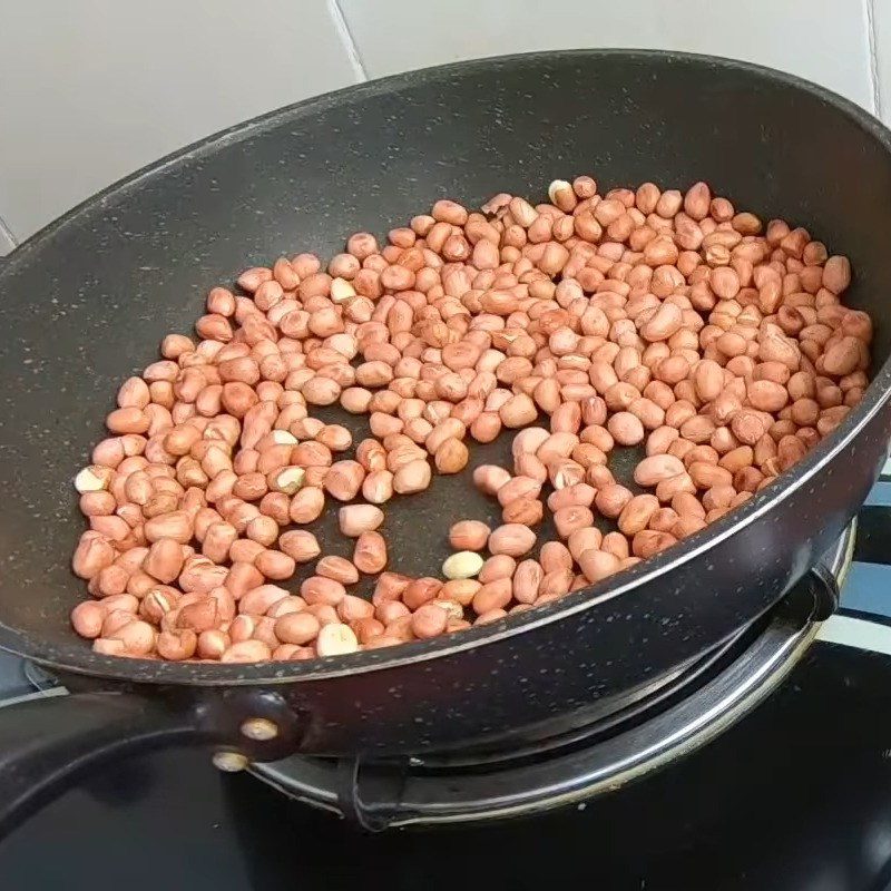 Step 1 Roast peanuts and remove skins Peanut Milk