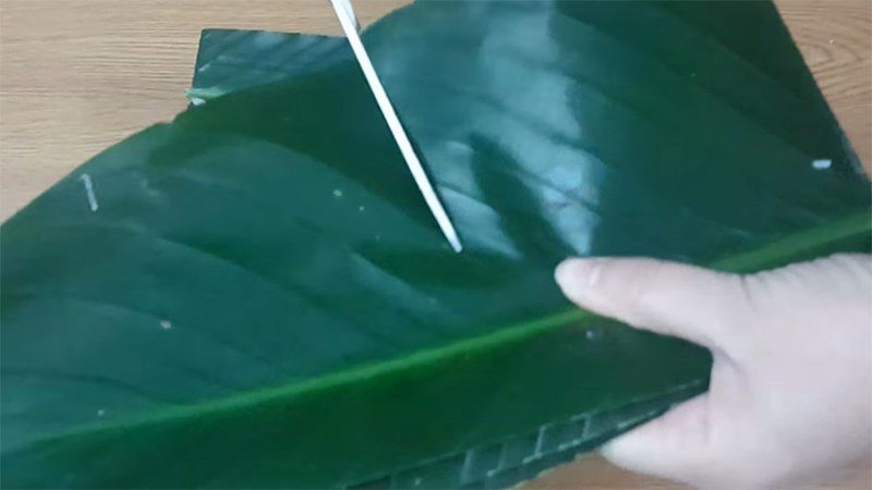 method 1 - cutting leaves