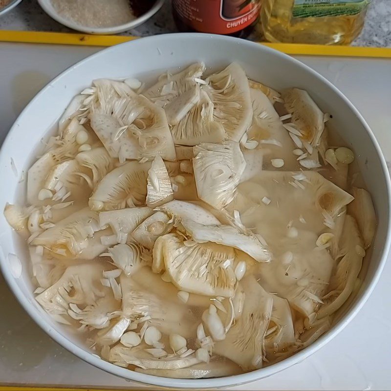 Step 1 Prepare the young jackfruit Fried young jackfruit with fish sauce