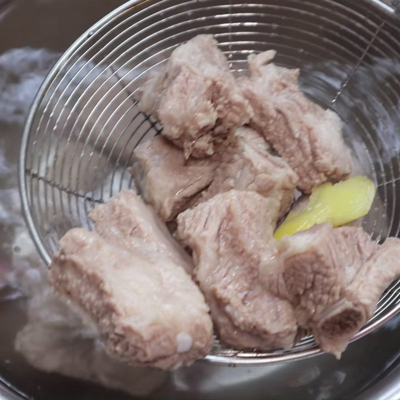 Step 1 Prepare the ribs Grilled Ribs with Lemongrass and Chili