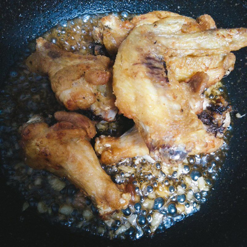 Step 3 Making chicken wings with tamarind sauce Chicken wings with tamarind sauce