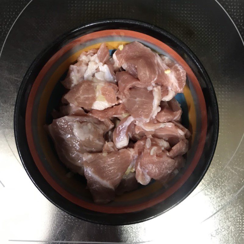 Step 1 Prepare the Ingredients for Stir-fried Gourd with Pork