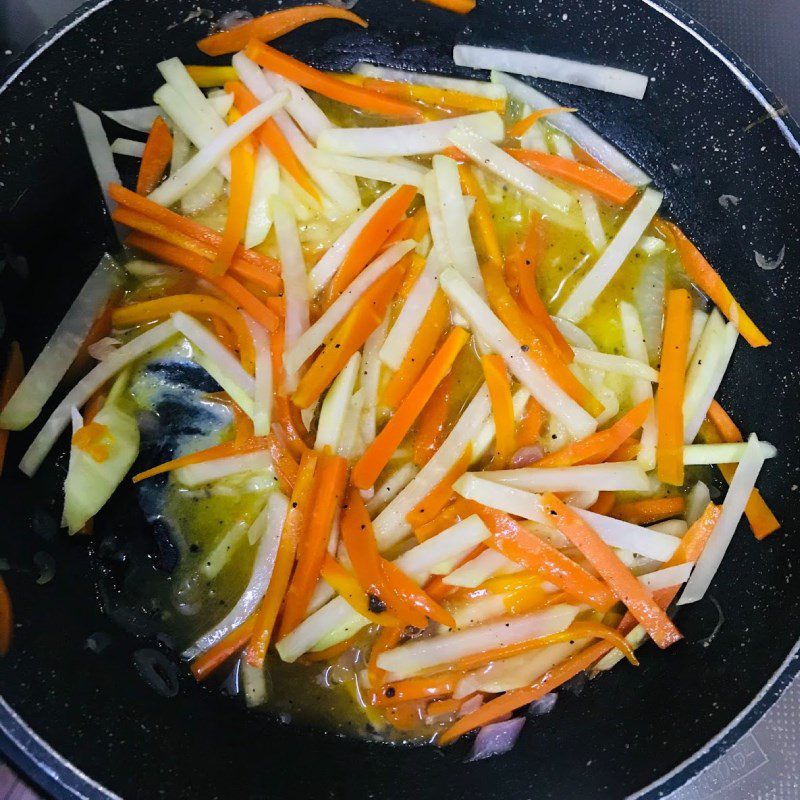 Step 2 Stir-fried Kohlrabi with Eggs Stir-fried Kohlrabi with Eggs