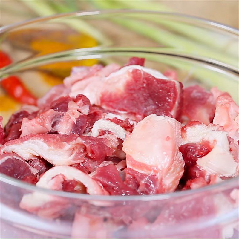 Step 1 Prepare beef tendon for Curry Beef Tendon Stew