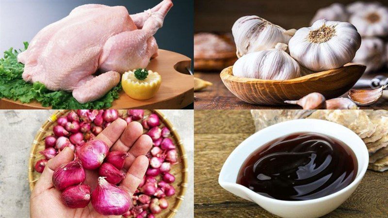 Ingredients for honey grilled duck dish using an air fryer
