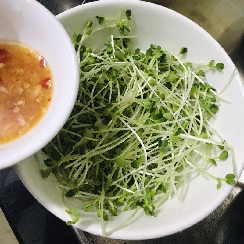 Step 4 Completion Beef Sprout Salad