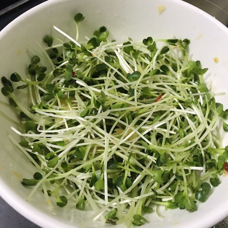 Step 4 Completion Beef Sprout Salad